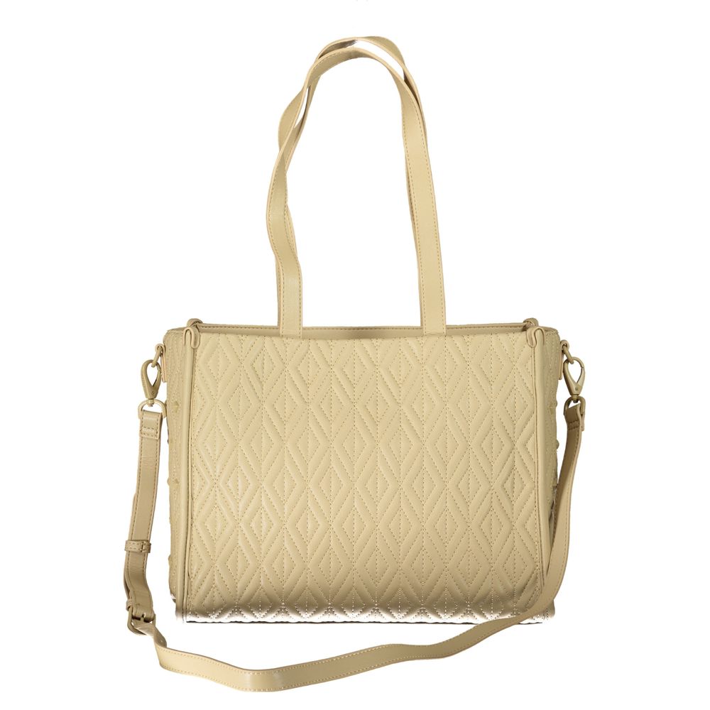 Mario Valentino Beige Polyurethane Women's Bag