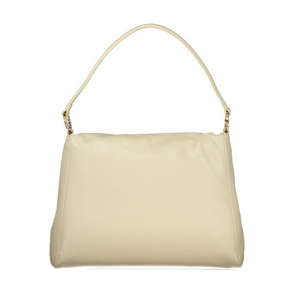 Mario Valentino Beige Polyurethane Women's Bag