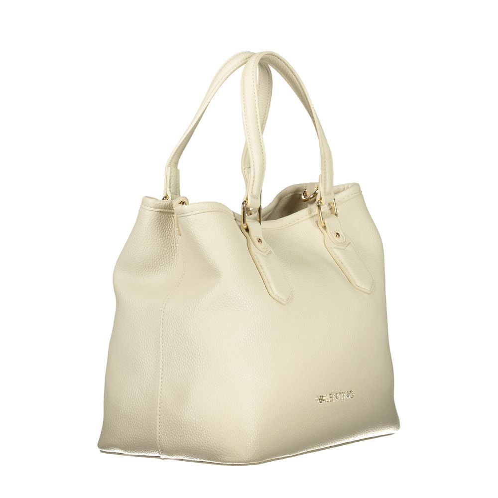 Mario Valentino Beige Polyurethane Women's Bag