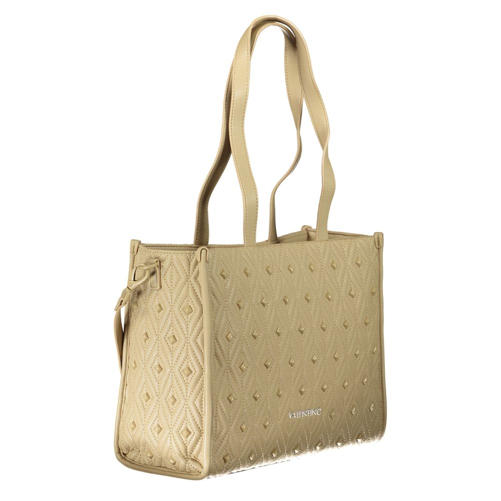 Mario Valentino Beige Polyurethane Women's Bag