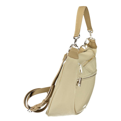 Mario Valentino Beige Polyurethane Women's Bag