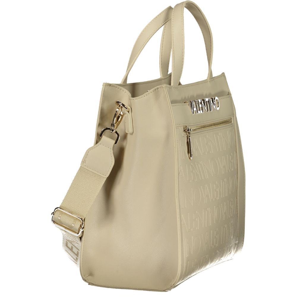 Mario Valentino Beige Polyurethane Women's Bag
