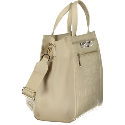 Mario Valentino Beige Polyurethane Women's Bag