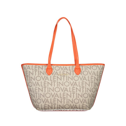 Mario Valentino Beige Polyurethane Women's Bag