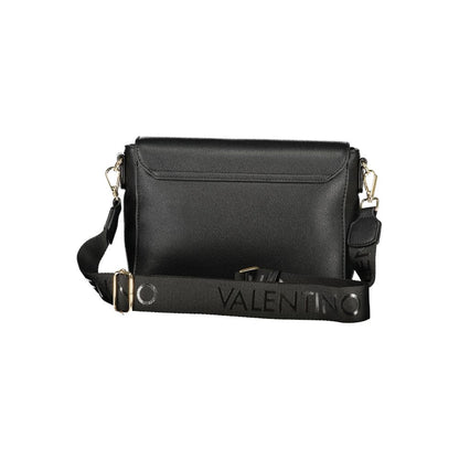 Mario Valentino Black Polyurethane Women's Bag