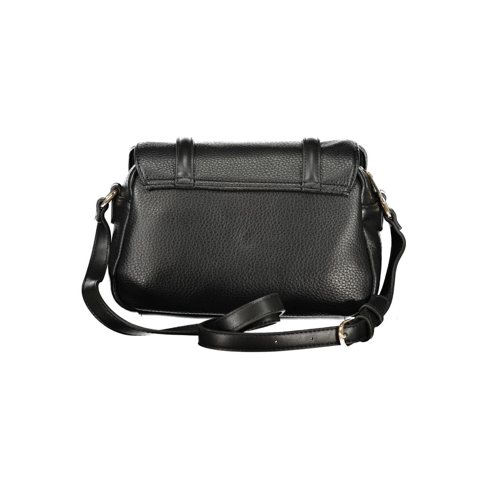 Mario Valentino Black Polyurethane Womens Bag