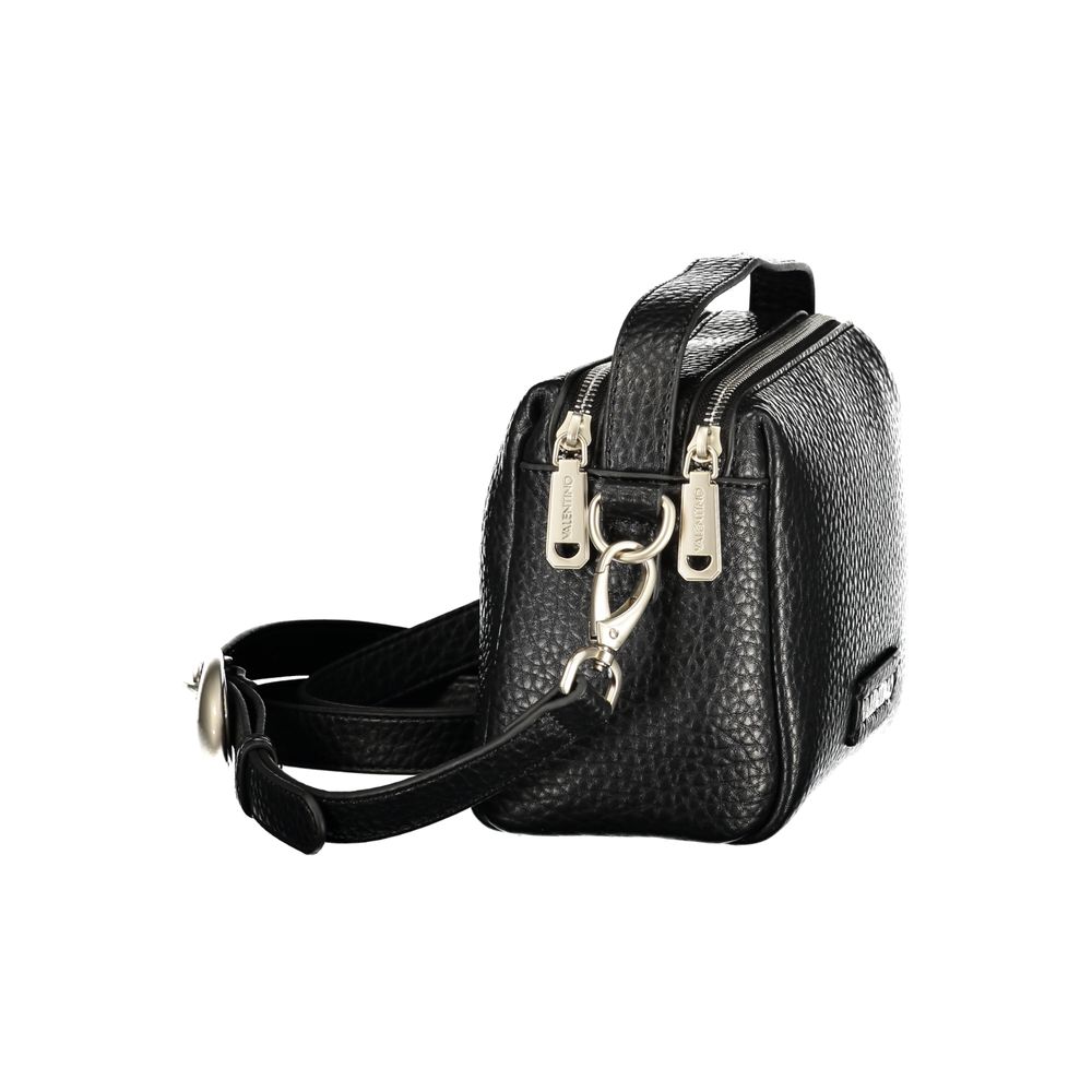 Mario Valentino Black Polyurethane Women's Bag
