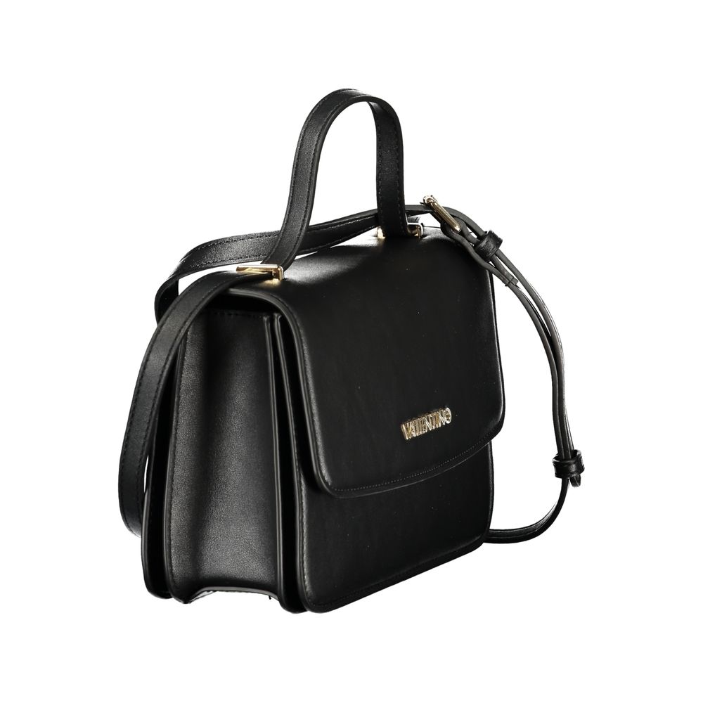 Mario Valentino Black Polyurethane Women's Bag