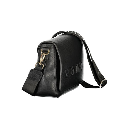 Mario Valentino Black Polyurethane Women's Bag