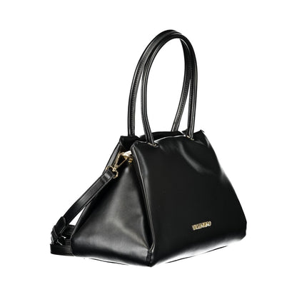Mario Valentino Black Polyurethane Women's Bag