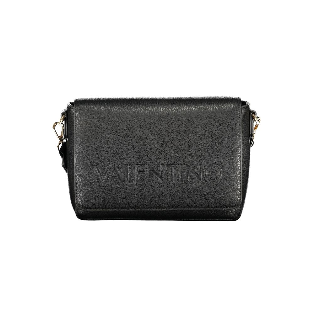 Mario Valentino Black Polyurethane Women's Bag
