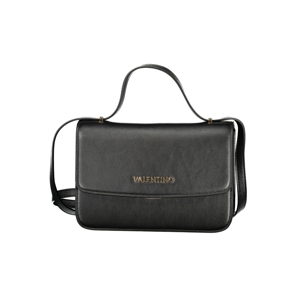 Mario Valentino Black Polyurethane Women's Bag