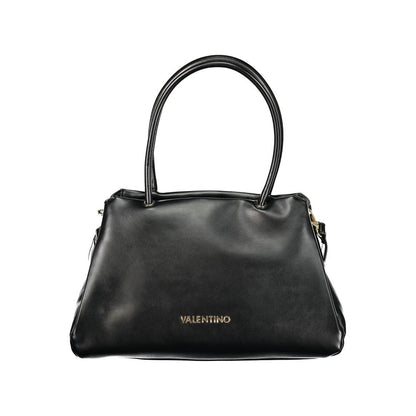 Mario Valentino Black Polyurethane Women's Bag