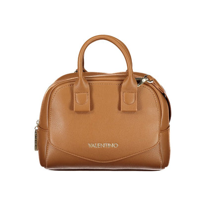 Mario Valentino Brown Polyurethane Women's Bag