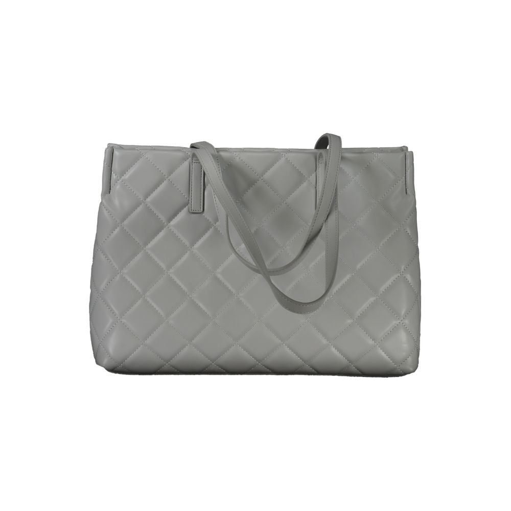 Mario Valentino Gray Polyurethane Women's Bag