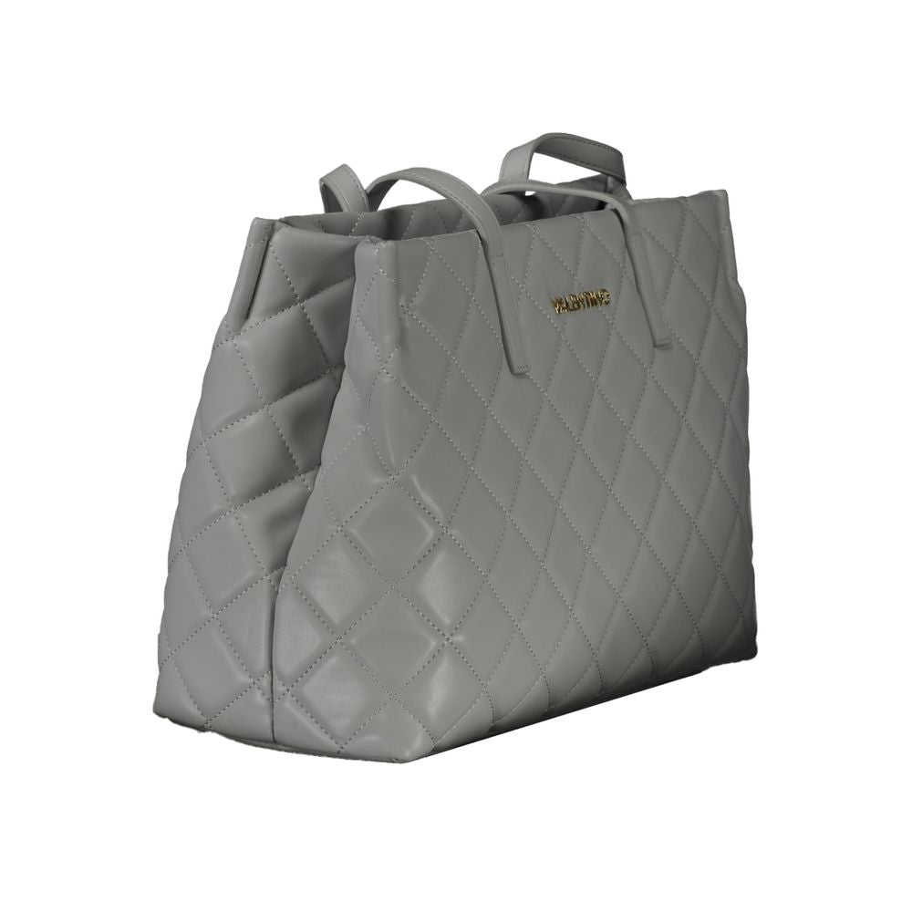 Mario Valentino Gray Polyurethane Women's Bag