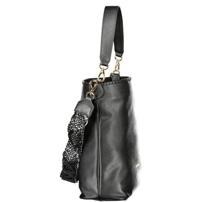 Mario Valentino Nero Polyurethane Women Bag