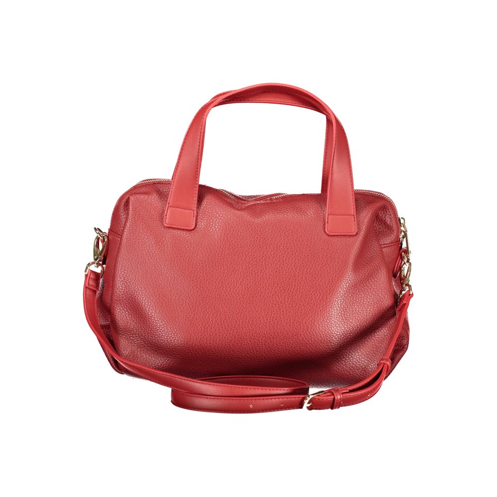 Mario Valentino Rosso Polyurethane Women's Bag