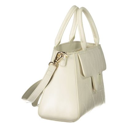Mario Valentino White Polyurethane Women's Bag