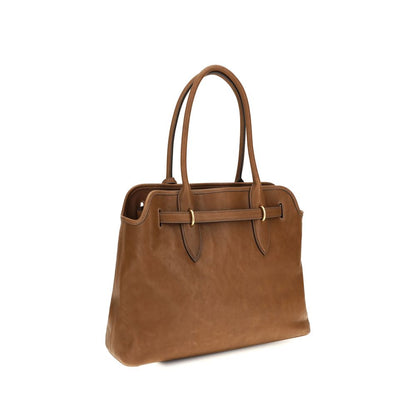 Miu Miu Brown Calf Leather Bos Taurus Shoulder Bag