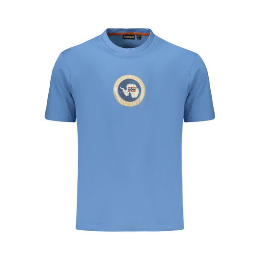 Napapijri Azzurro Cotton Men's T-Shirt