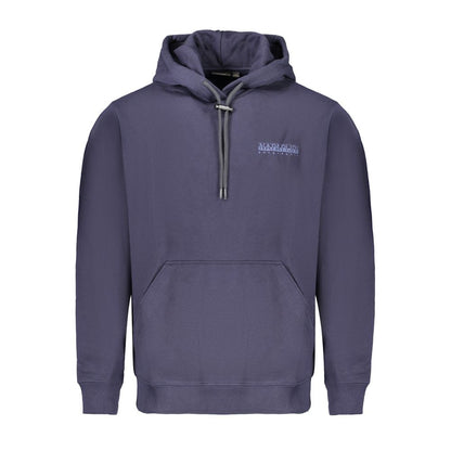 Napapijri Blue Cotton Men Sweater