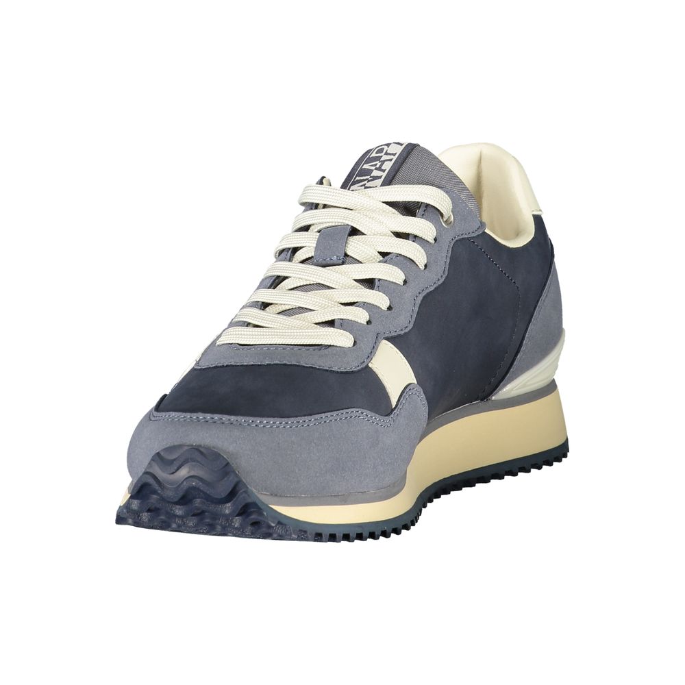 Napapijri Blue Polyurethane Men's Sneaker