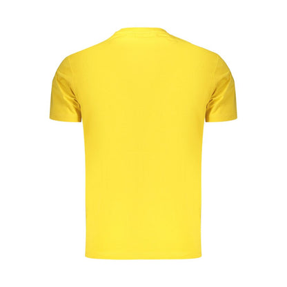 Napapijri Giallo Cotton Men's T-Shirt