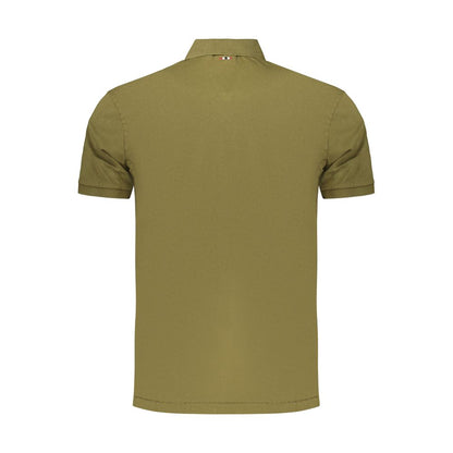 Napapijri Green Cotton Men's Polo Shirt