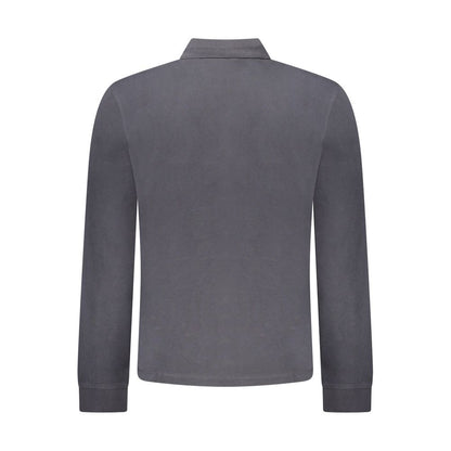 Napapijri Nero Cotton Men Polo Shirt