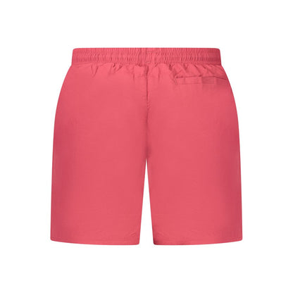 Napapijri Rosso Poliammide Men's Swim Boxer