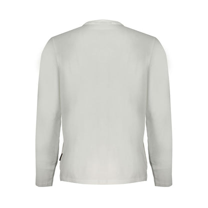 Napapijri White Cotton Men T-Shirt