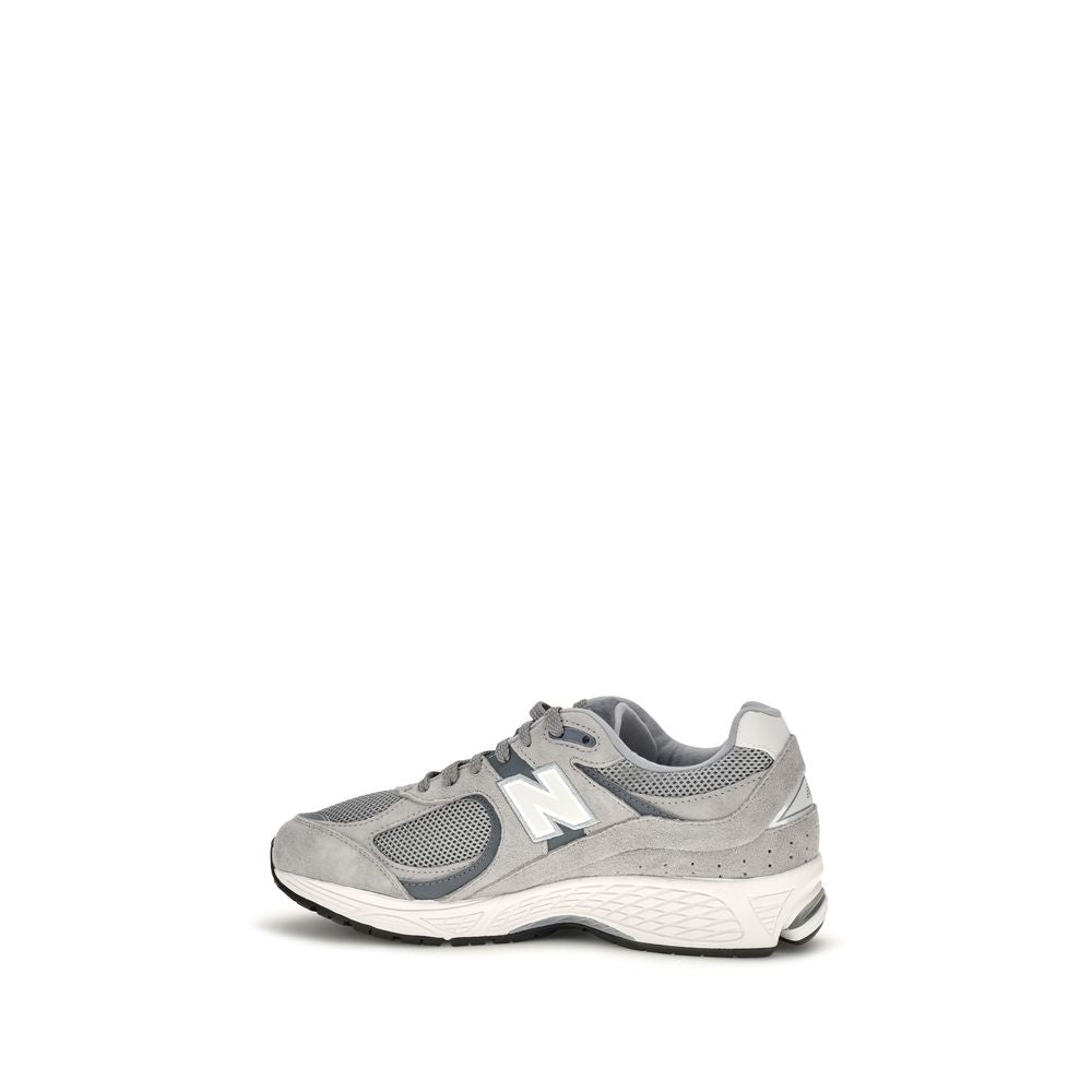 New Balance Gray Polyester Athletic Sneakers