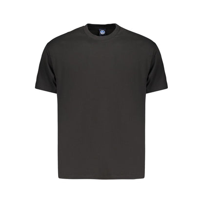 North Sails Black Cotton T-Shirt