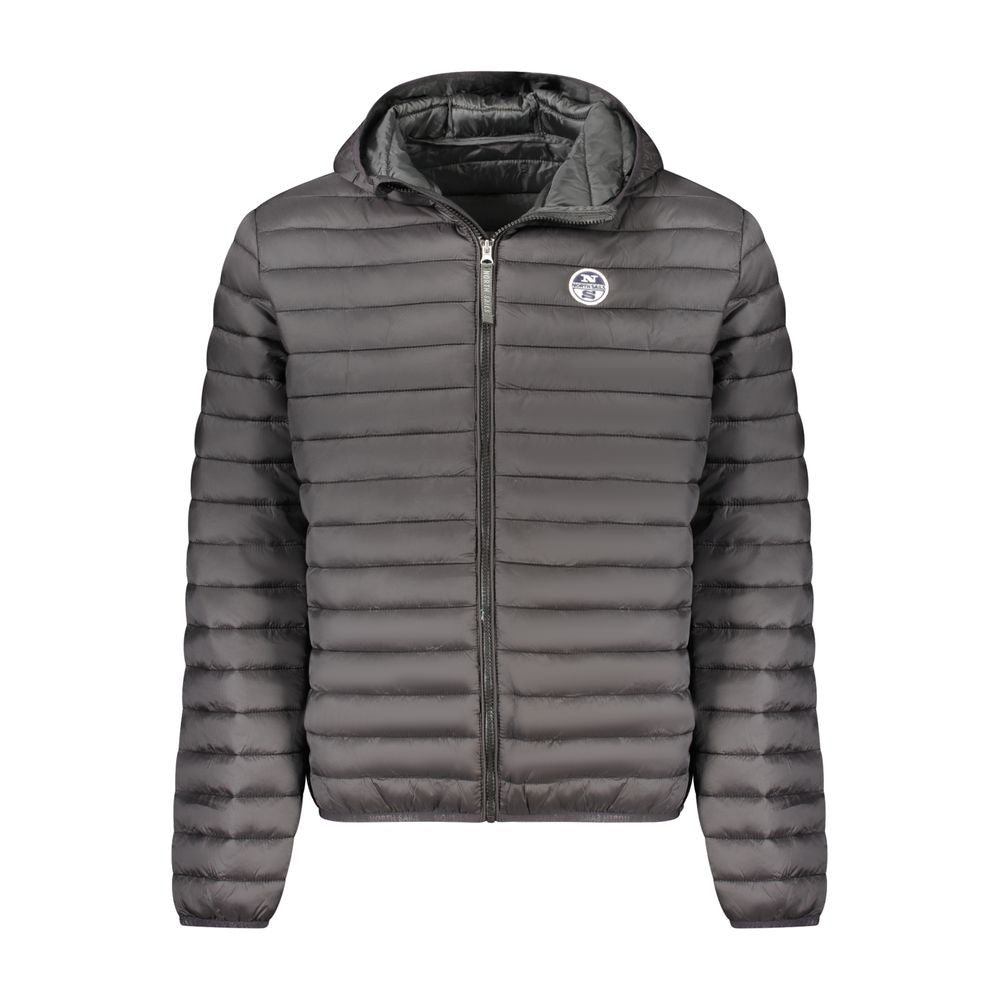 North Sails Black Polyester Men's Jacket