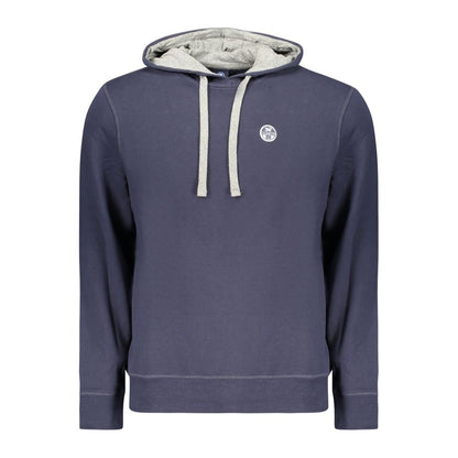 North Sails Blue Cotton Sweatshirt