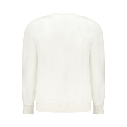 North Sails White Cotton Men Sweatshirt