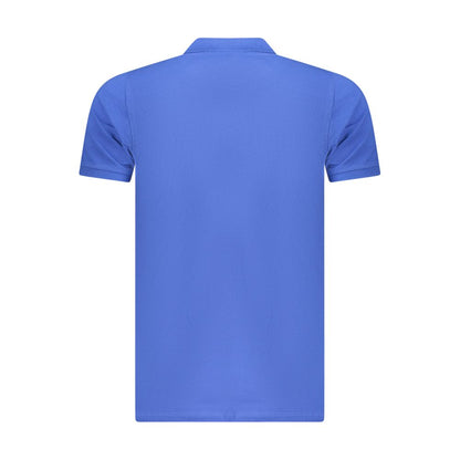 Norway 1963 Blue Cotton Men's Polo Shirt