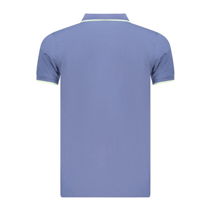 Norway 1963 Blue Cotton Men's Polo Shirt