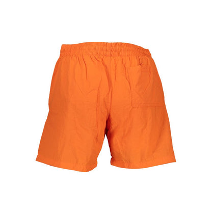 Norway 1963 Orange Polymide Men's Swimwear