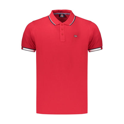 Norway 1963 Rosso Cotton Men's Polo
