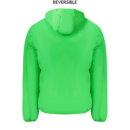Norway 1963 Verde Poliammide Men's Reversible Jacket
