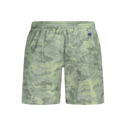 Norway 1963 Verde Polyester Men's Boxer
