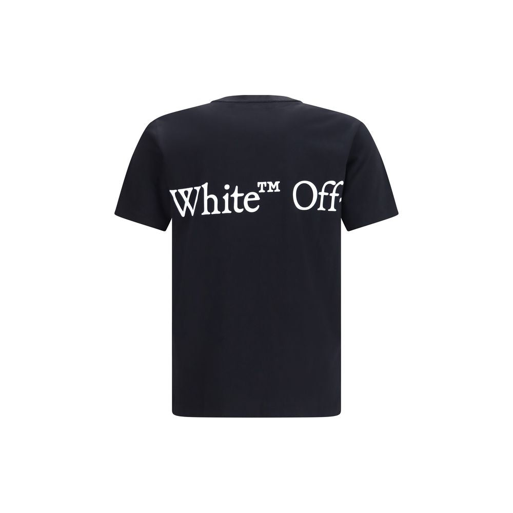 Off-White Black Cotton T-Shirt
