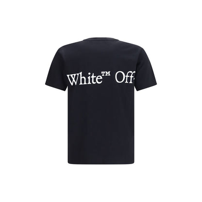 Off-White Black Cotton T-Shirt