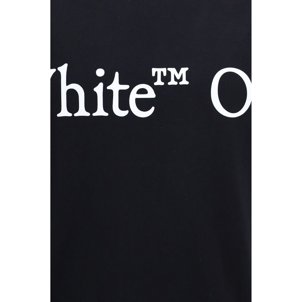 Off-White Black Cotton T-Shirt