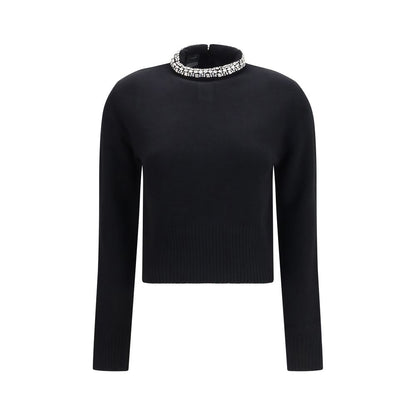 PINKO Black Wool Oves Aries Sweatshirt
