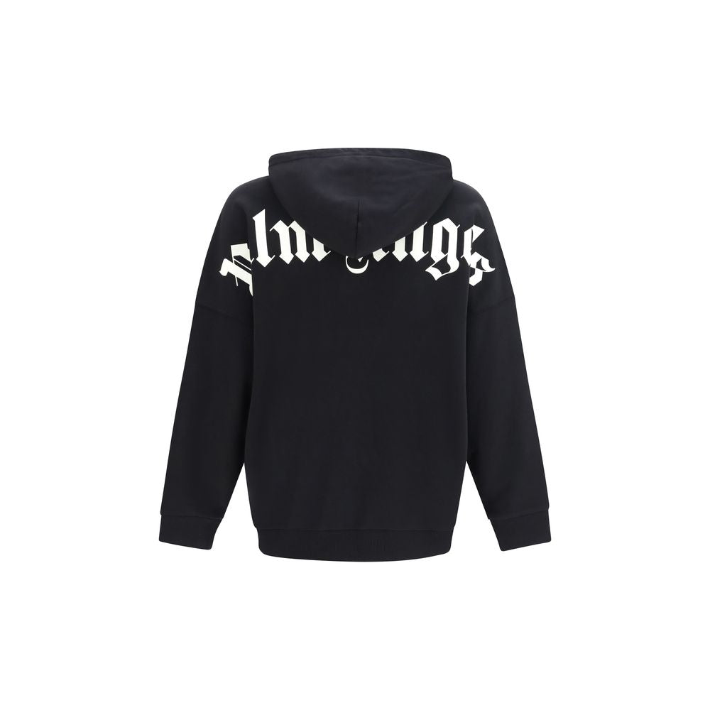 Palm Angels Black Cotton Sweatshirt