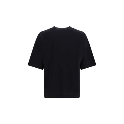 Palm Angels Black Cotton T-Shirt