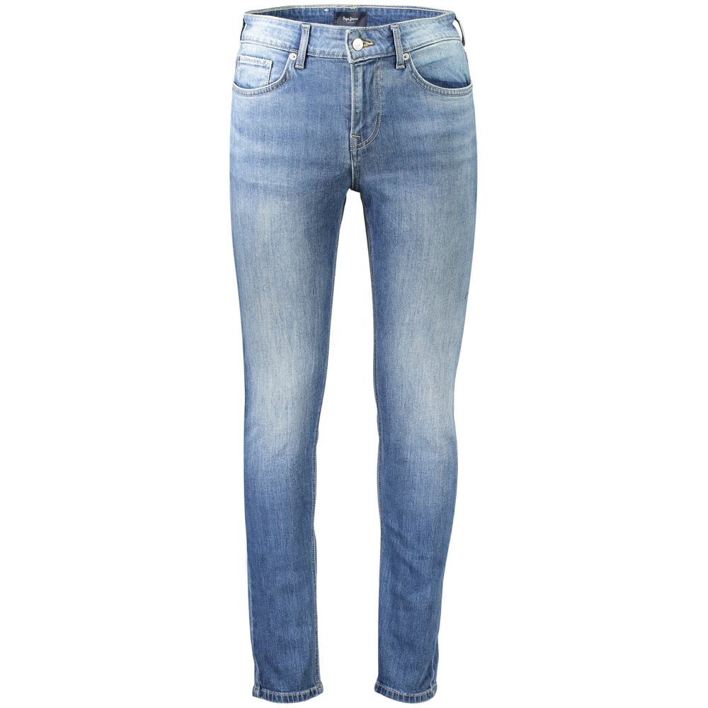 Pepe Jeans Blue Cotton Mens Jeans